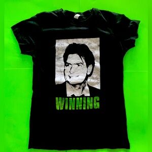 Vintage Charlie Sheen “Winning” shirt